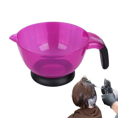 Salon Hair Dye Bowl with Suction Base