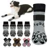Non-Slip Dog Socks - Double-Sided Paw Covers, Large view 1