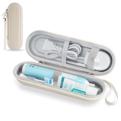 TYSORETY Travel Case for Oral-B and Philips Sonicare Electric Toothbrushes, Hard Shell, Starlight