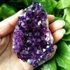 Natural Gemstone Quartz Cluster, Druzy Geode Crystal Specimen, Approx. 4,050 g, 1 pc view 4
