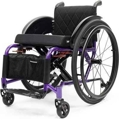 Folding Lightweight Self-Propelled Sport Wheelchair for Adults