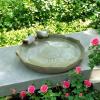 10-Inch Ceramic Birdbath and Bird Feeder Bowl view 2