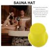 HUWOYG 2-Piece Wool Sauna Hat Set view 4