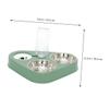 TOYANDONA Automatic Water Dispenser with Bottle and Removable Bowls for Cats and Small Dogs view 4