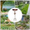 Rust-Free Vintage Metal Bird Baths view 4