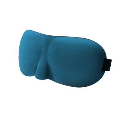 Sleep Eye Mask, 3D Contoured Light-Blocking Eye Cover, Blue, 2-Pack