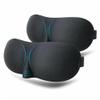 3D Sleep Masks, Lightweight, Soft, Padded, No. 12, 2-Pack view 2