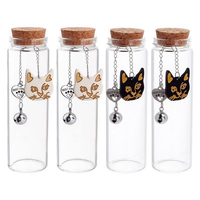 DELORIGIN 4-Piece Pet Memorial Glass Set
