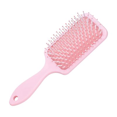 Rectangular Wet-Hair Paddle Brush with Flexible Bristles