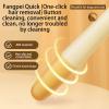 Dog Grooming Comb | Self-Cleaning Pet Massage Brush - Dog Hair Removal Comb for Coat Care view 4