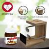 Personalized 70th Birthday Gift for Men and Women – Iron Reserve Spoon Nutella Jar (1 x 450 g) view 4