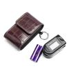 OATIPHO Brown Leather Case for Blood Oximeter, Compact Portable Protective Storage Bag view 3