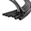 FENGXCUI 1 m Black Flexible Silicone Aquarium Air Pump Tube, -60 to 200°C, OD 12 mm/ID 6 mm view 4