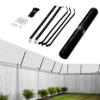 Cat-Proof Fence Anti-Climb Barrier Outdoor Catio Kit, Weather-Resistant Garden Mesh for Cat Safety & Protection (15 M) view 1