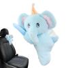 Car Tissue Dispenser, Soft Elephant Holder view 1