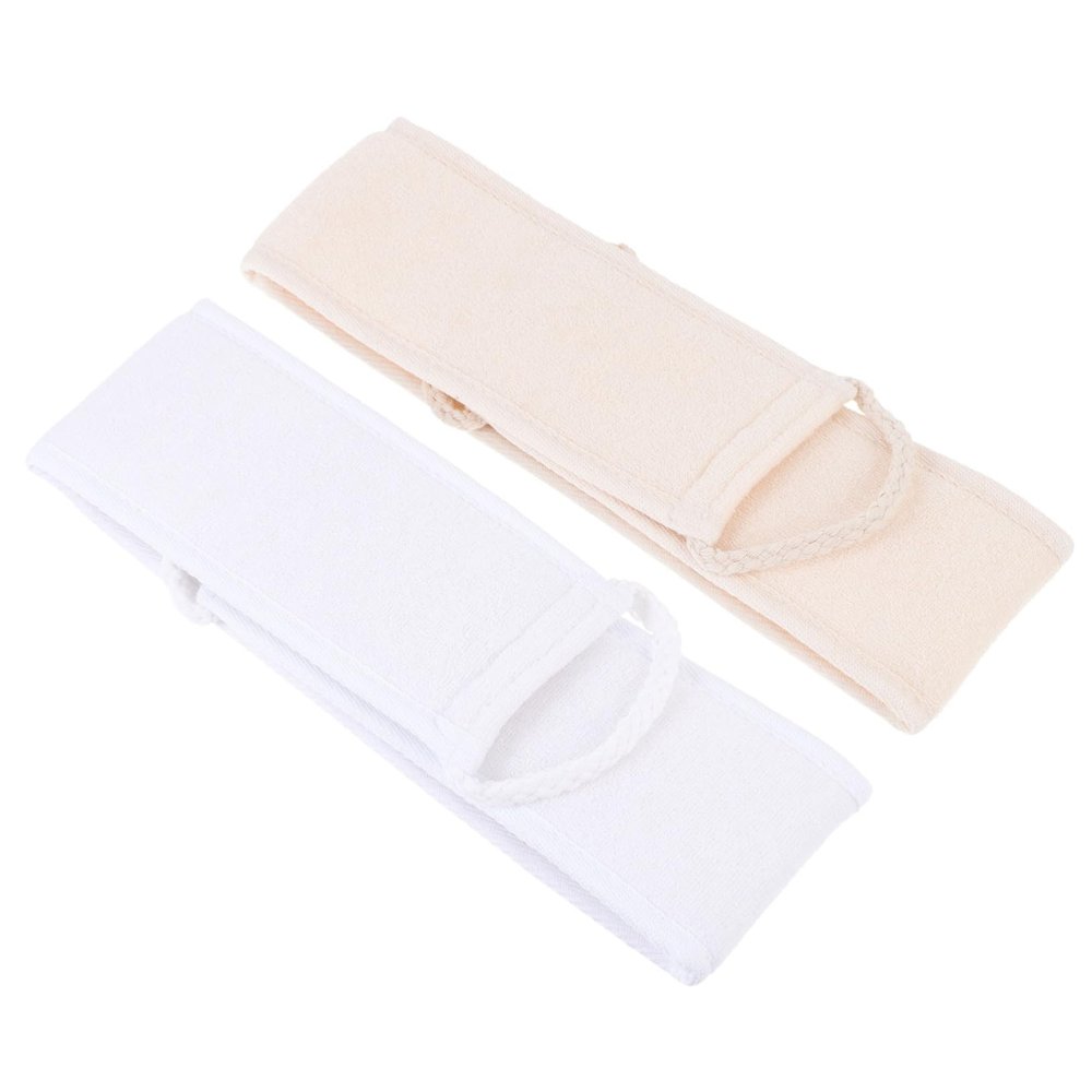 Healeved 2-Piece Back Massage Scrubbers and Shower Towels for Gentle Exfoliation
