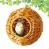 Hummingbird Nest Artificial Rattan Birdhouse for Hummingbirds view 1