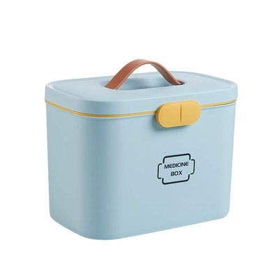 VALICLUD First-Aid Medication Storage Box with Carry Handle