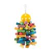 Wooden Swing Toy for Fun Playtime, Ideal for Monk Parakeets and Lorikeets view 1