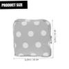 ERINGOGO Reusable Period Pouches, Compact Portable Hygiene Holder, 2-Pack view 3