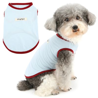 Zunea Sun Protection Shirts for Small Dogs