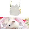 Gcljlmy Hamster Carrier, Transparent Small-Animal Travel Cage view 3