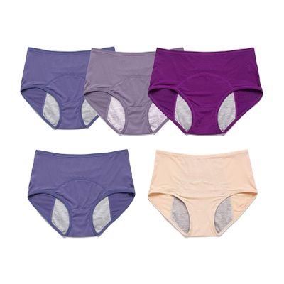 HMLSYZX Leakproof Underwear for Women 60+, 5-Pack