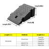 XMLYSMYS Plastic Curb Ramp, 7–19 cm, Black, 25 x 27 x 11 cm view 2