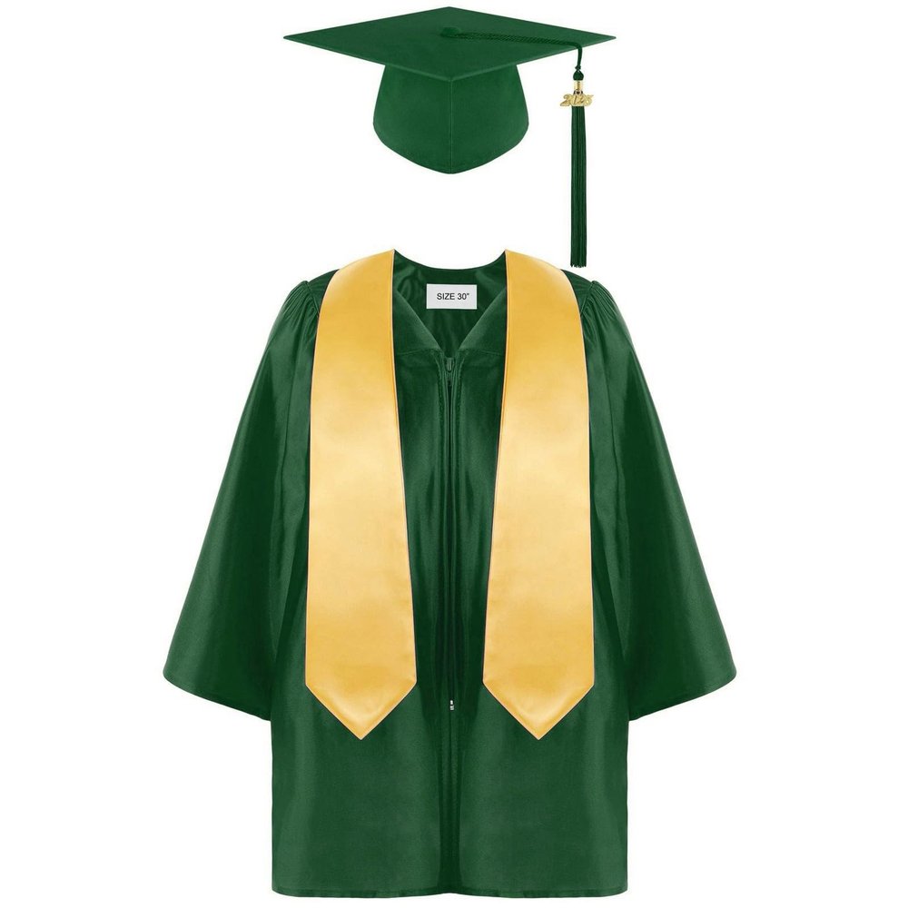 Graduation Cap and Gown Set for Preschool
