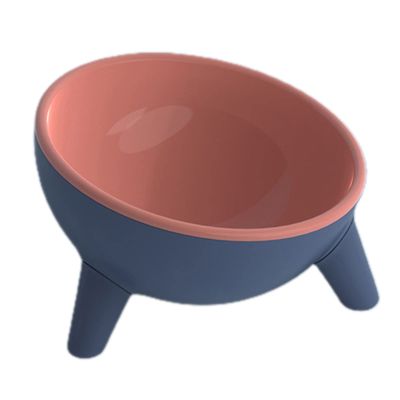 Elevated Dog Bowl Stand, 15° Inclined, Non-Slip
