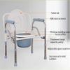 LBLFEBD Foldable Lightweight 3-in-1 Bedside Commode Chair, Adjustable Height, Color A view 2