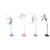 Cat Toy with Suction Cup and Feathers, 4-Piece Set view 1