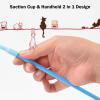 Cat Toy with Suction Cup and Feathers, 4-Piece Set view 4