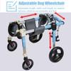 4-Wheel Dog Wheelchair for Mobility Support view 3