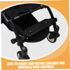 OSALADI Adjustable Footrest for Strollers, Durable Plastic, Smooth, Lightweight, Removable view 3