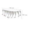 BESTYASH 10-Piece False Eyelashes with Rhinestones view 2