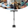 Portable Removable Tattoo Table Armrest with Wheels and Pen Holder, Height Adjustable 22.05–34.65 in view 4