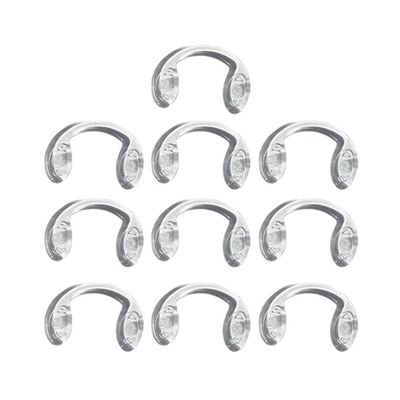 HIKOO DAILY Non-Slip Silicone Nose Pads for Glasses, Size S