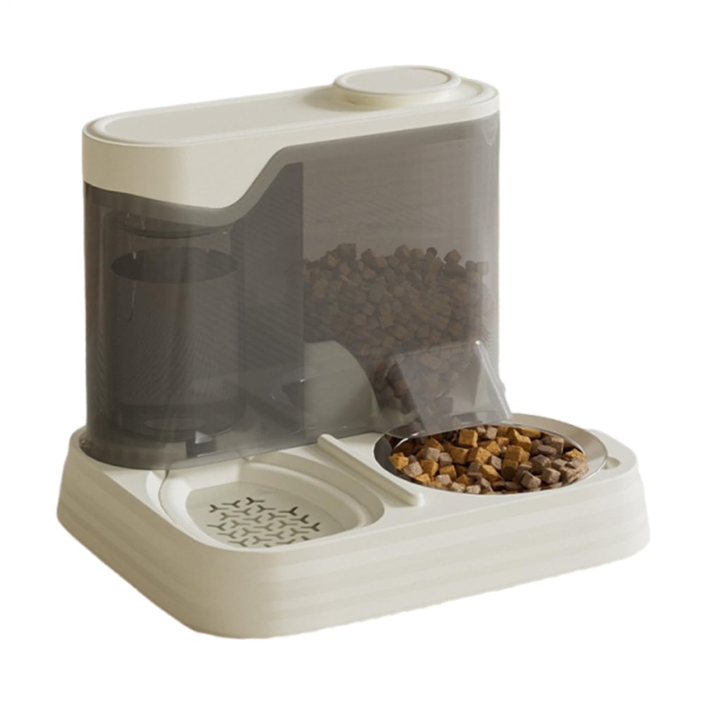Automatic Cat Feeder 2-in-1 Automatic Food and