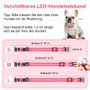 Feycig Rechargeable LED Dog Collar - Waterproof Adjustable view 2
