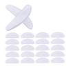 HIKOO DAILY Invisible, Non-Slip Silicone Nose Pads for Glasses, Self-Adhesive, Transparent, 20 Pieces view 1