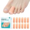 Promifun Silicone Toe Caps, 12-Pack for Little Toes, Beige view 1