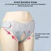 YZWZZXC Men's Inguinal Hernia Truss with 4 Removable Pressure Pads, for Sleep and Pre-/Postoperative Use, S view 4