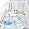 Odot Baby Fitted Sheet, Sailboat, 80 x 160 cm view 4