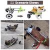 2-Wheel Dog Wheelchair for Small and Medium Dogs view 2