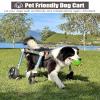 HDPIJCRP Adjustable 4-Wheel Dog Wheelchair, Medium view 2