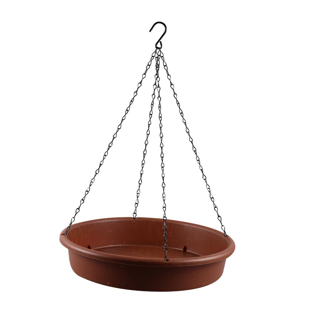 Decorative Hanging Outdoor Bird Feeder and Birdbath