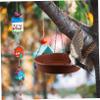 Decorative Hanging Outdoor Bird Feeder and Birdbath view 4