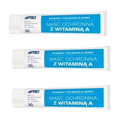 Protective Ointment with Vitamin A for Dry and Cracked Skin
