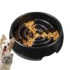 Slow Feeder Dog Bowl with Interactive Design view 1